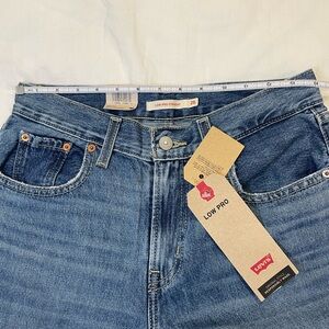 Levi's Low Pro Straight Blue Jeans